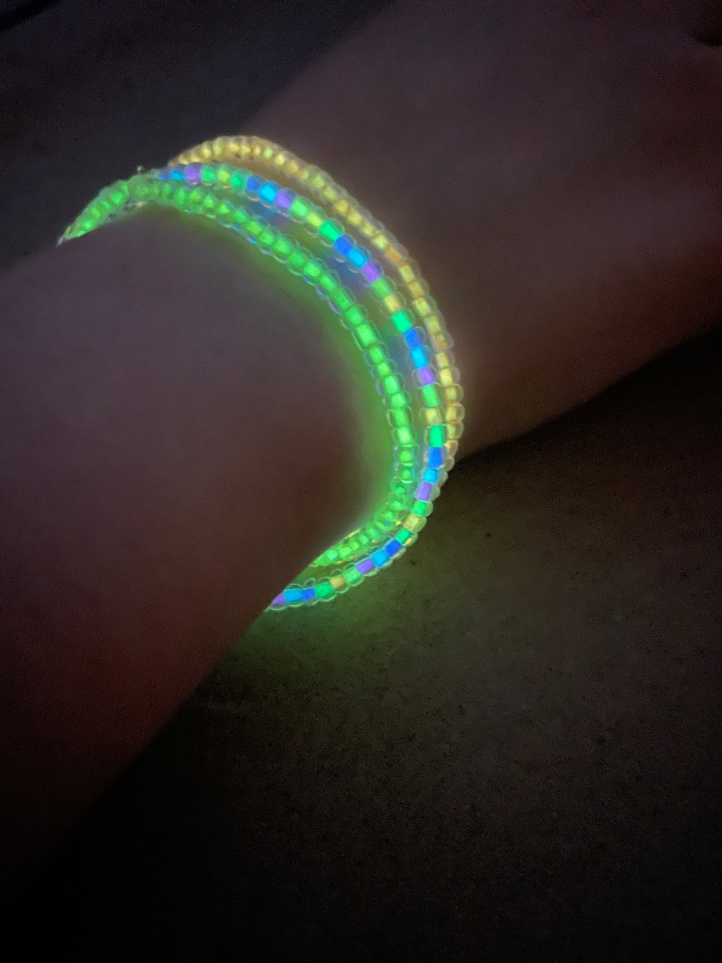 Multi Coloured Glow In The Dark Bracelet (Pick N Mix)