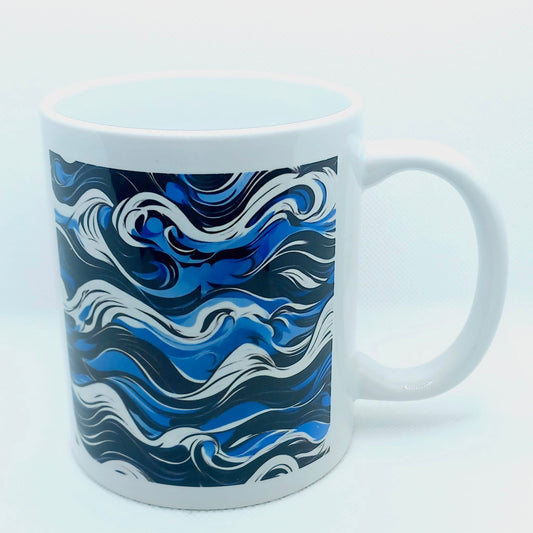 Art Deco Wave - 11oz Mug