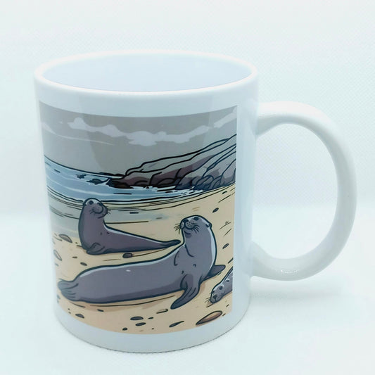 Godrevy Seals - 11oz Mug