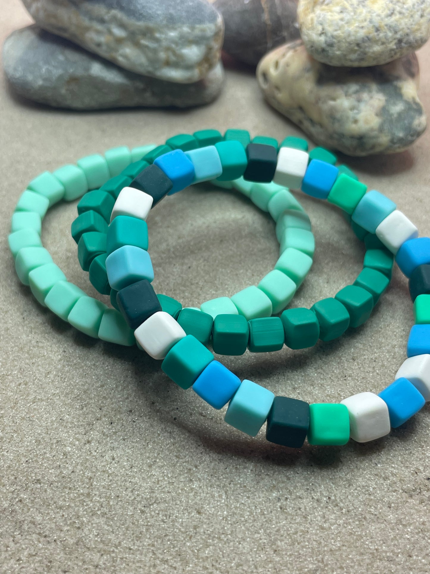 Set Of Multi Coloured Bracelets #Design4