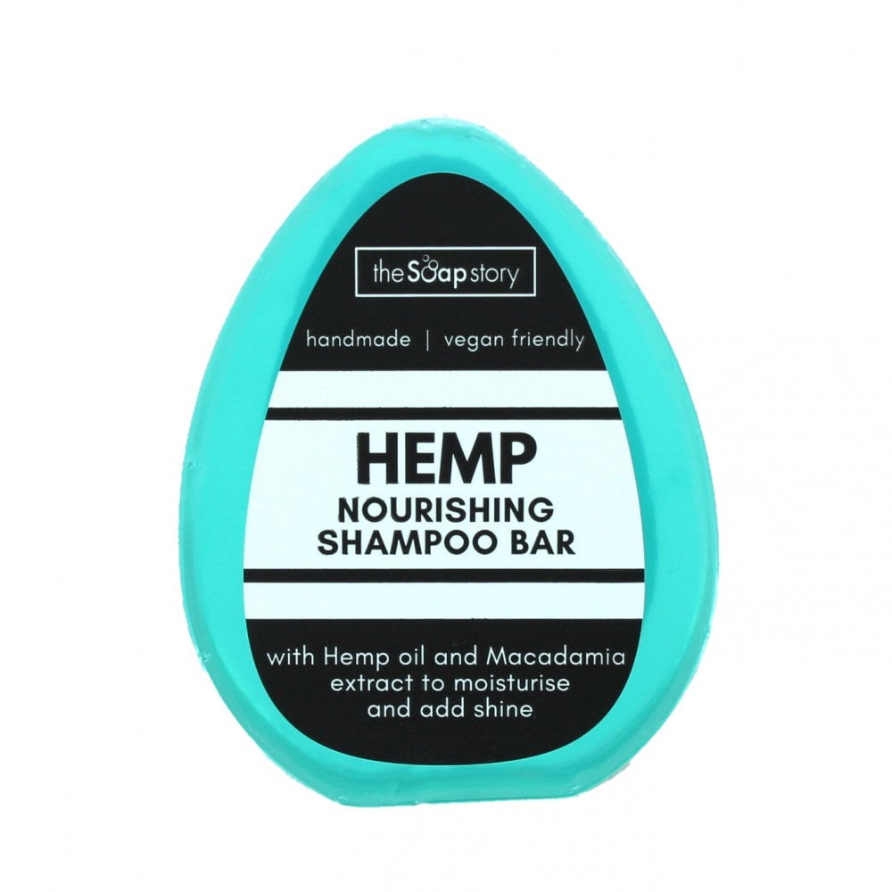 Hemp Nourishing Solid Shampoo Bar - 100g Wasson Wax