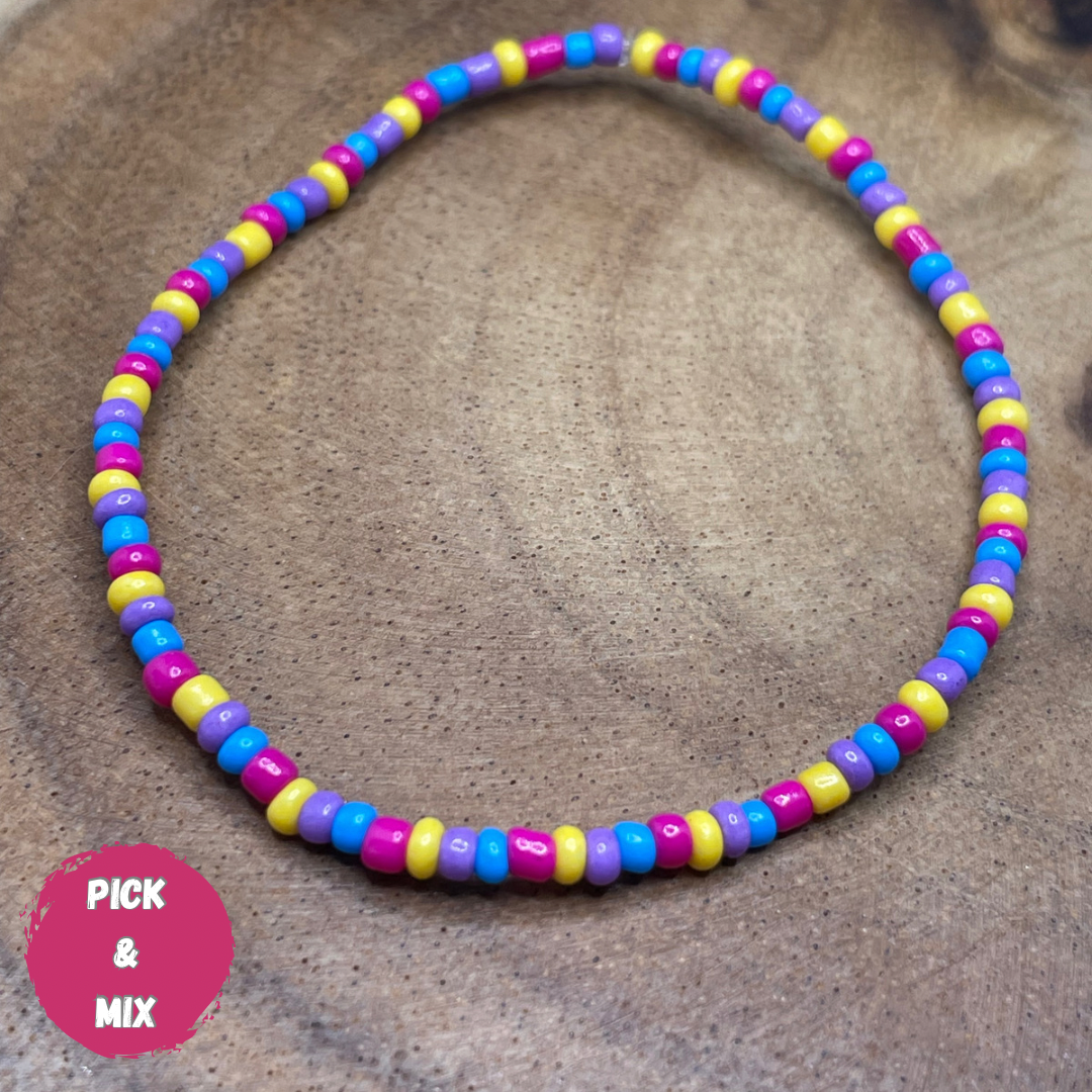 Multi Coloured Patterned Bracelet #2 (Pick N Mix) Wasson Wax