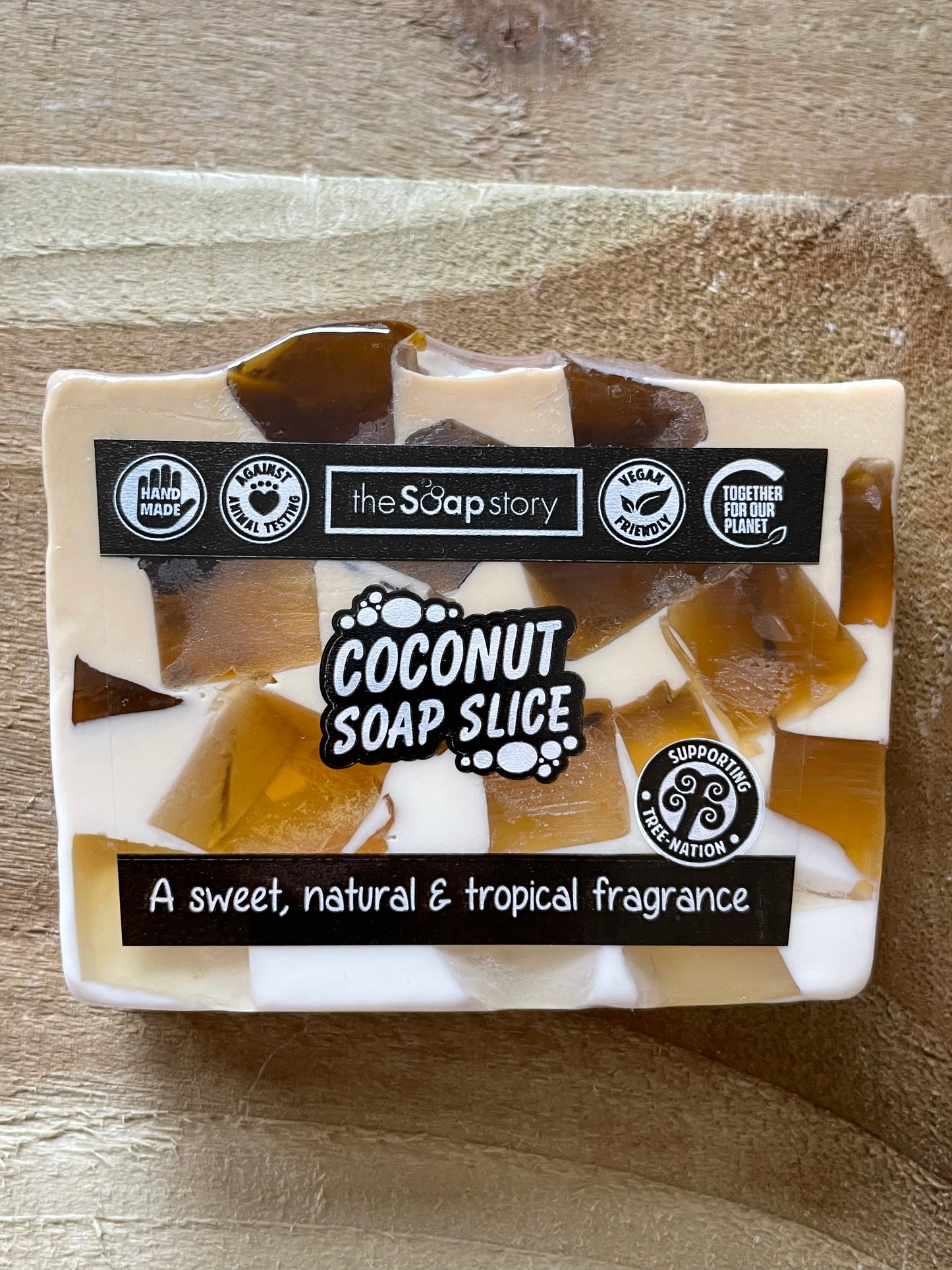 Coconut Soap Slice - 120g - Wasson Wax